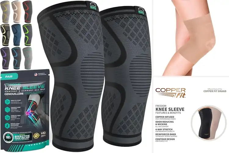 Detailed view of Best Medical Compression Knee Sleeves