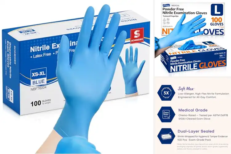 Detailed view of Best Medical-Grade Disposable Gloves
