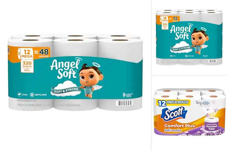 Detailed view of Best Mega Roll Toilet Papers