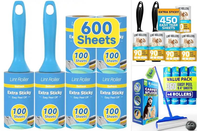 Detailed view of Best Multi Surface Lint Rollers: Spotless Home