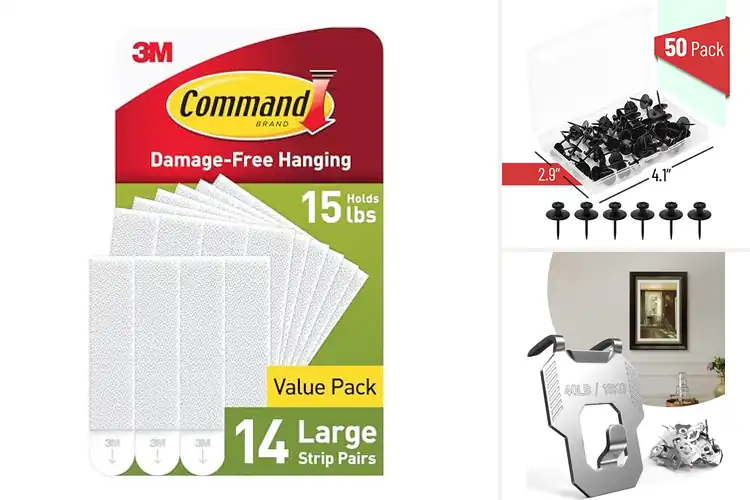 Detailed view of Best No Tool Wall Hangers