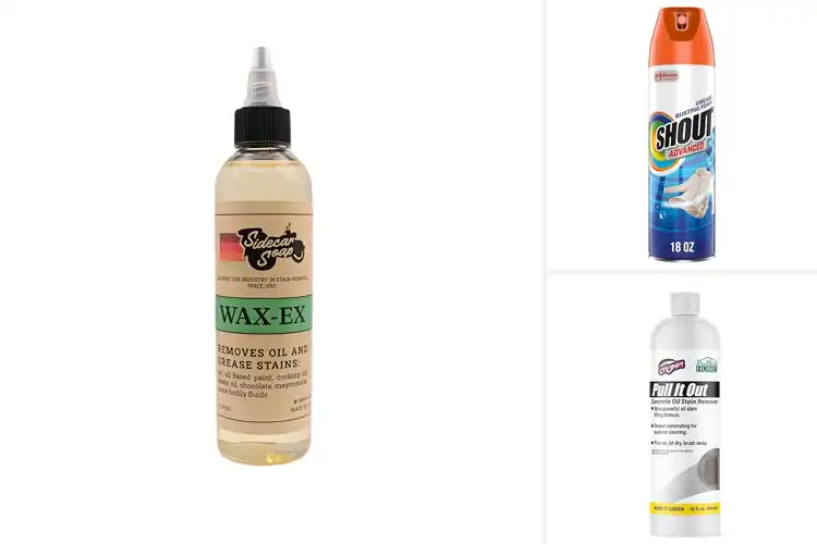 Detailed view of Best Oil Stain Removers