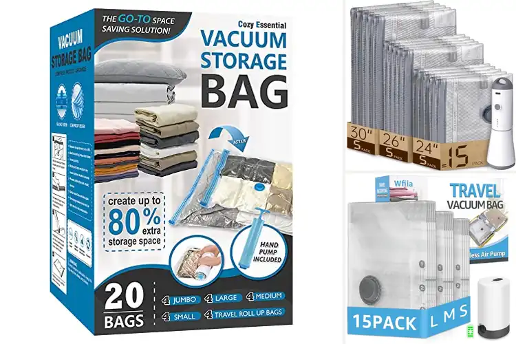 Detailed view of Best Packing Vacuum Bags