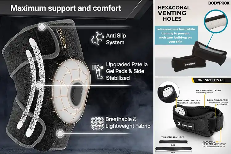 Detailed view of Best Patella Stabilizing Braces