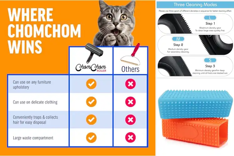 Detailed view of Best Pet Hair Rollers For Car Interior