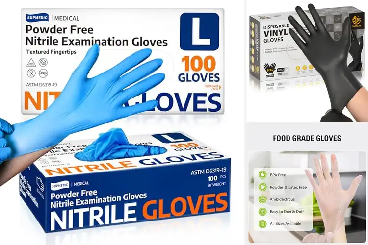 Detailed view of Best Powder Free Gloves For Allergen Safe