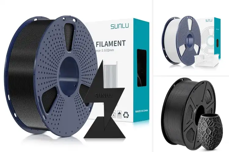 Detailed view of Best Print Temperature Range For SUNLU PLA Filament
