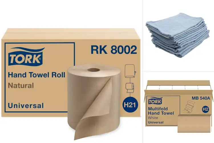 Detailed view of Best Recycled Fiber Towels