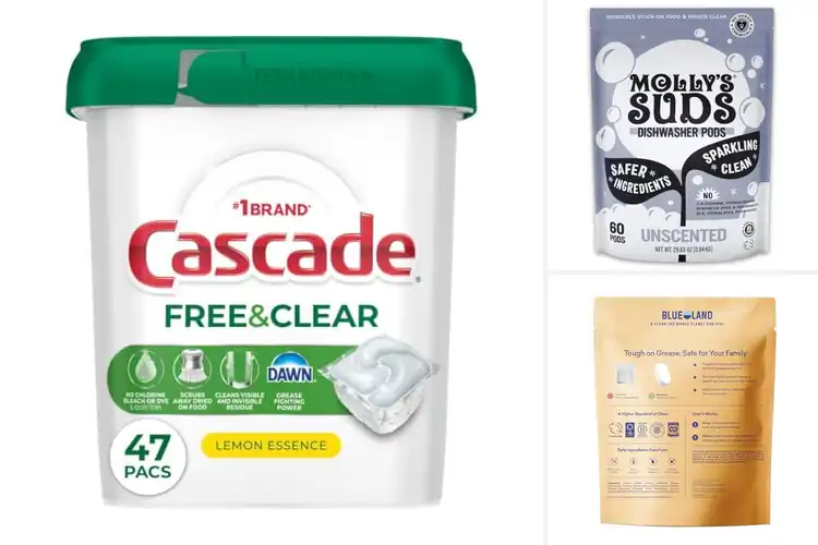 Detailed view of Best Residue-Free Dishwasher Detergent Pods