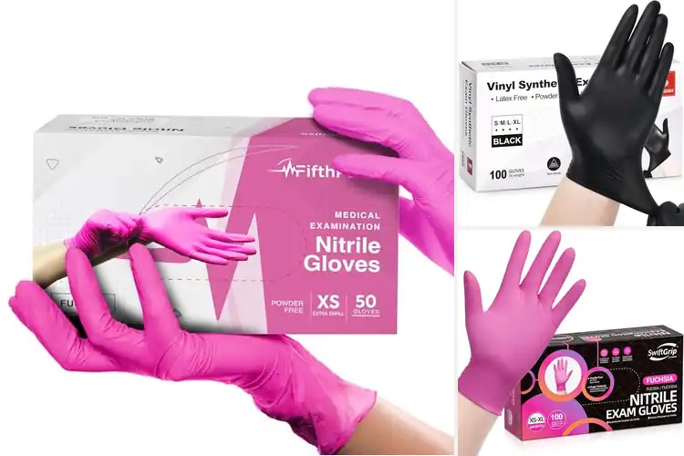 Detailed view of Best Salon Gloves