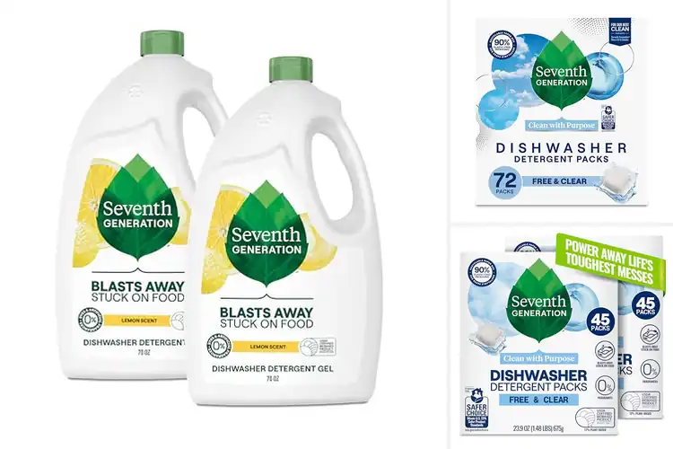 Detailed view of Best Sparkling Dishwasher Detergents