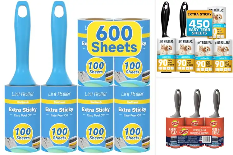 Detailed view of Best Sticky Lint Rollers: Effortless Pet Hair & Dust Removal