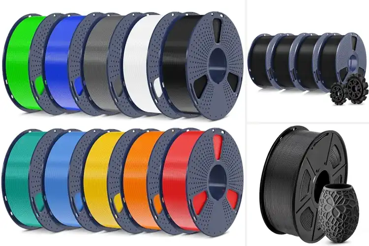 Detailed view of Best SUNLU Filaments
