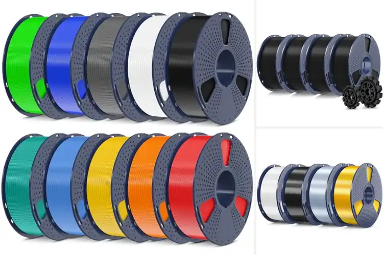 Detailed view of Best SUNLU PLA Filament