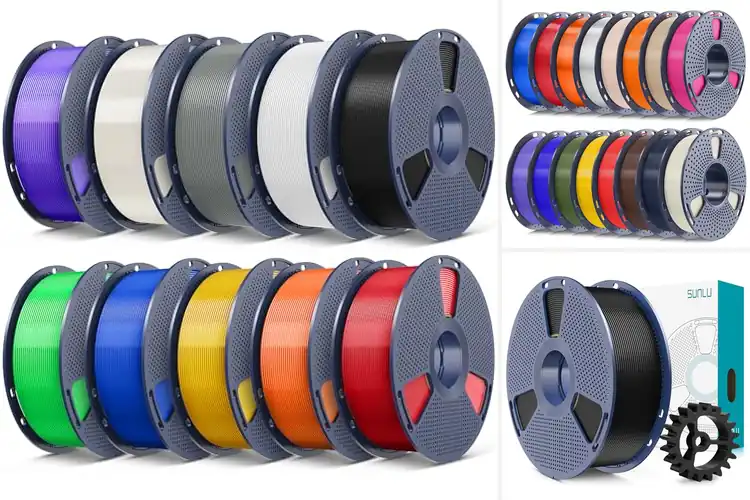 Detailed view of Best SUNLU PLA Filament Series
