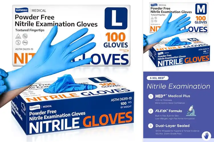 Detailed view of Best Supplier Direct Nitrile Gloves Value Pack