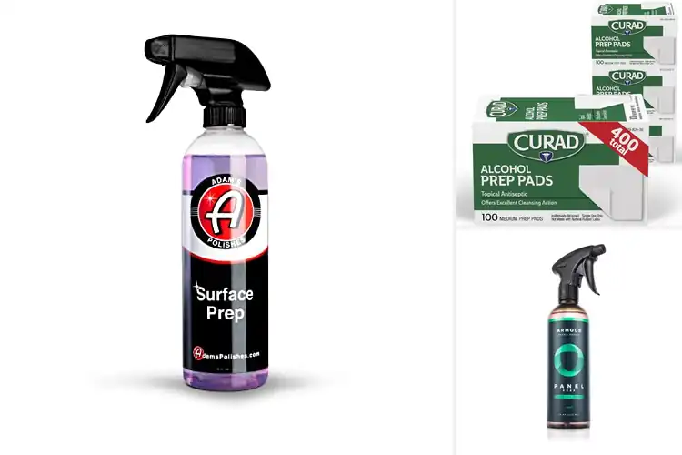 Detailed view of Best Surface Prep With Alcohol