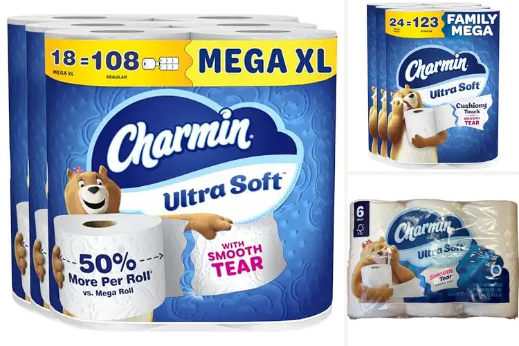 Detailed view of Best Tearability Charmin Ultra Soft Smooth Tear
