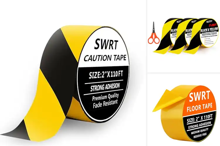 Detailed view of Best Temporary Floor Marking Duct Tapes
