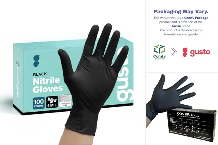 Detailed view of Best Textured Fingertip Gloves