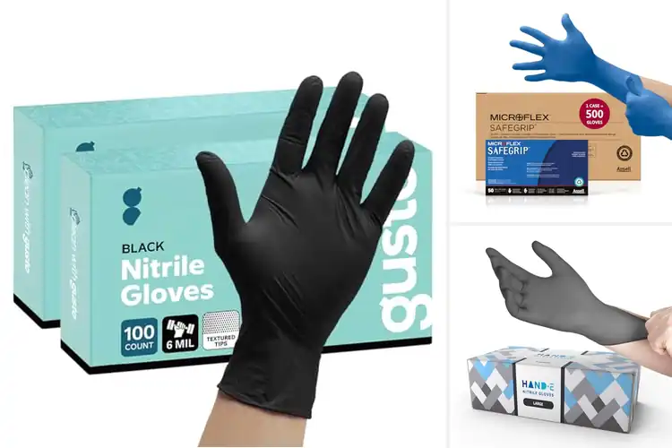 Detailed view of Best Textured Fingertips Gloves