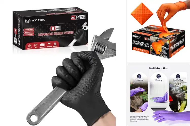 Detailed view of Best Textured Grip Gloves for Ultimate Safety and Comfort