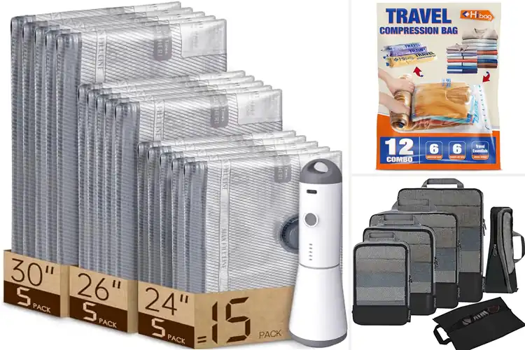 Detailed view of Best Travel Compression Bags
