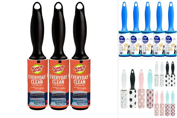 Detailed view of Best Travel Lint Rollers Set: Spotless Style, Anywhere