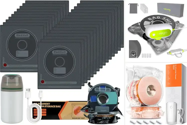 Detailed view of Best Vacuum Packaged Filaments