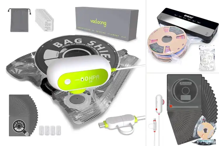 Detailed view of Best Vacuum-Sealed Filament: Keep Prints Fresh