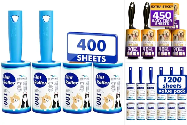 Detailed view of Best Value Lint Roller Sheets