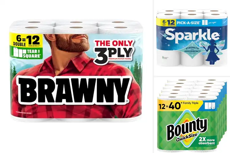 Detailed view of Best Versatile Paper Towels for Strong, Easy Cleaning