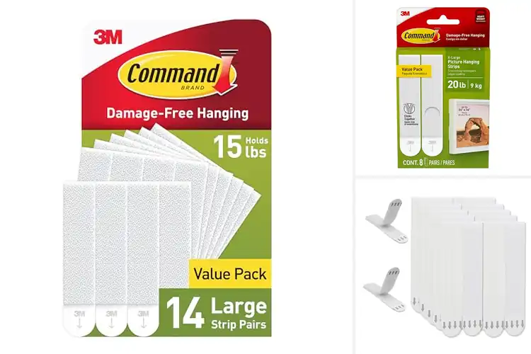 Detailed view of Best Wall Hanger Strips For Pictures