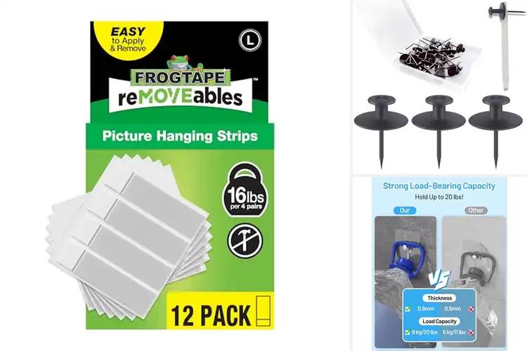 Detailed view of Best Wall Hangers For Painted Walls