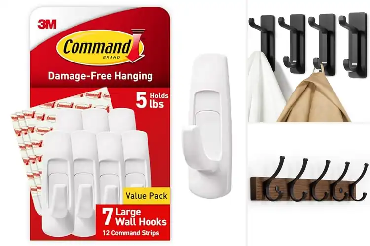 Detailed view of Best Wall Hangers to Organize Your Space Neatly & Stylishly
