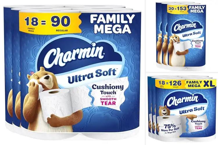 Detailed view of Best Wipe Quality Charmin Ultra Soft 2-Ply